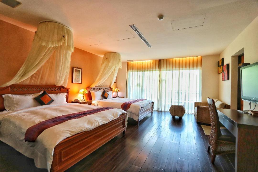 Hotel The Mudan Checheng Esterno foto